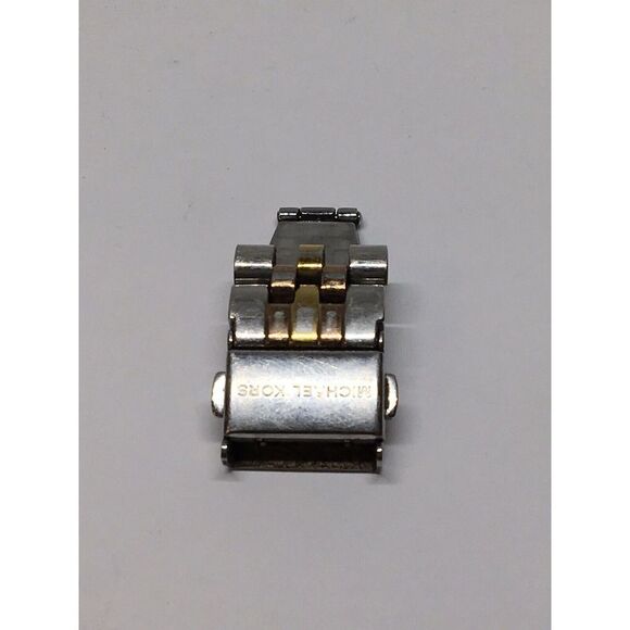 Authentic Michael Kors Band Partial Links Clasp Use For Parts 18mm V600 - Picture 2 of 8